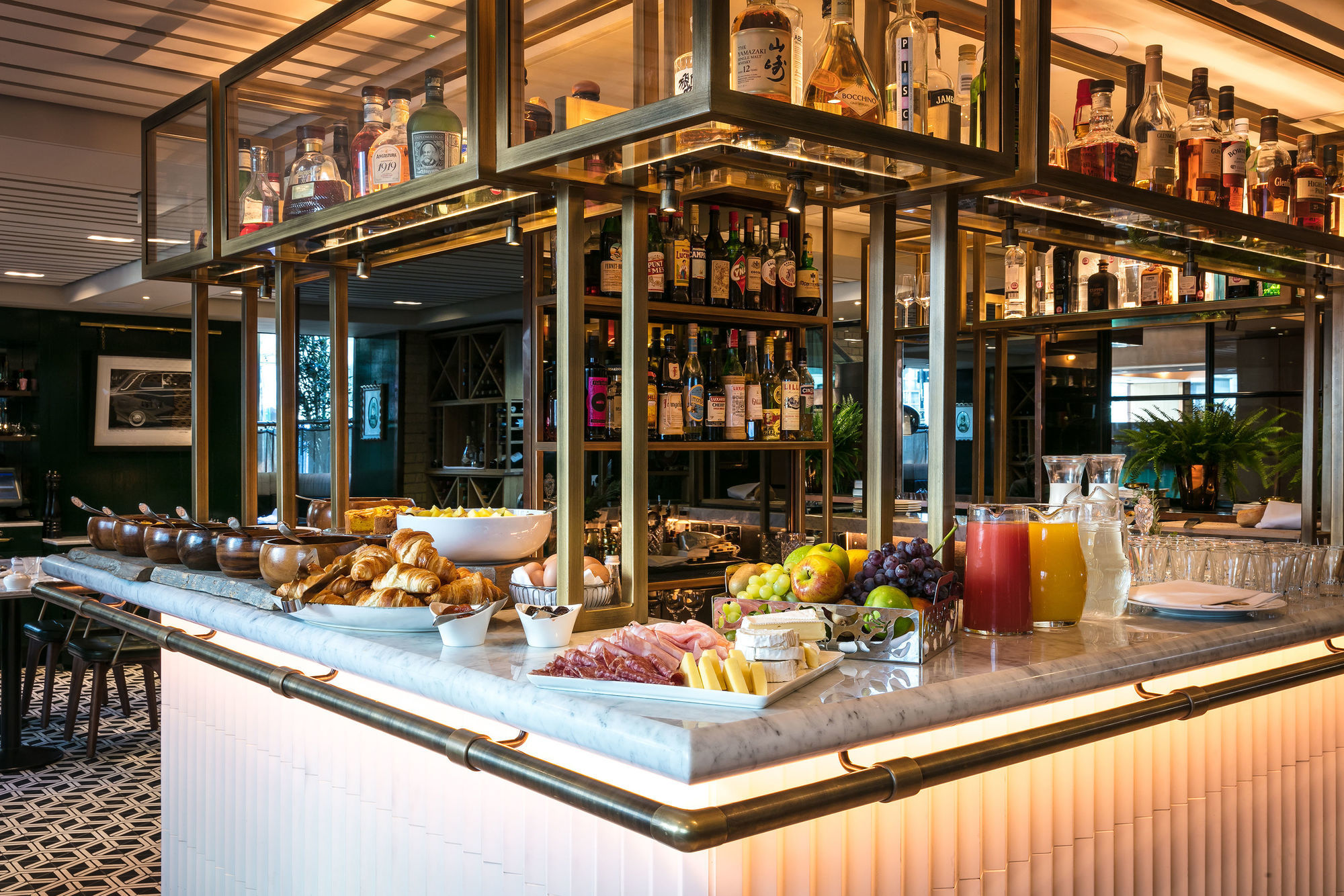 The Hari London Hotel Étterem fotó